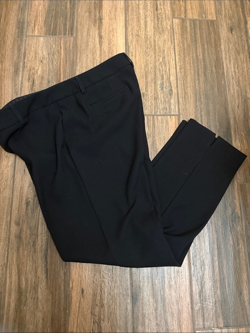 Talbots Hampshire Black Straight Leg Women's Pants